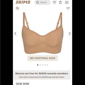 Skims Seamless Sculpt Bralette